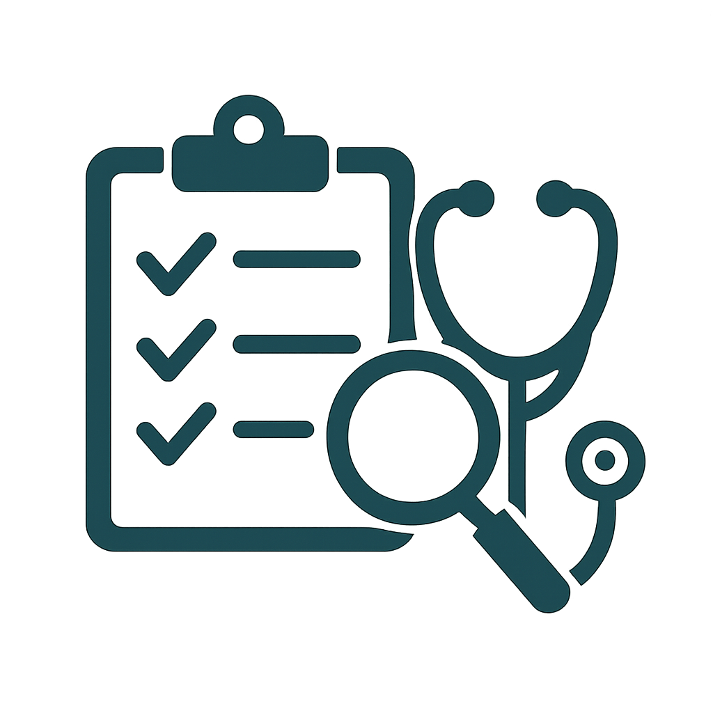 Clinically Intentional Testing no words no people just an icon