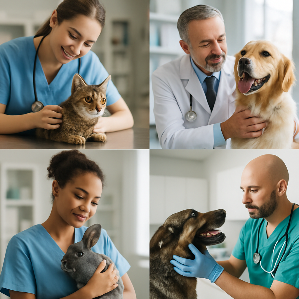 Who We Serve Veterinary Clinics Hospitals etc No words no icons